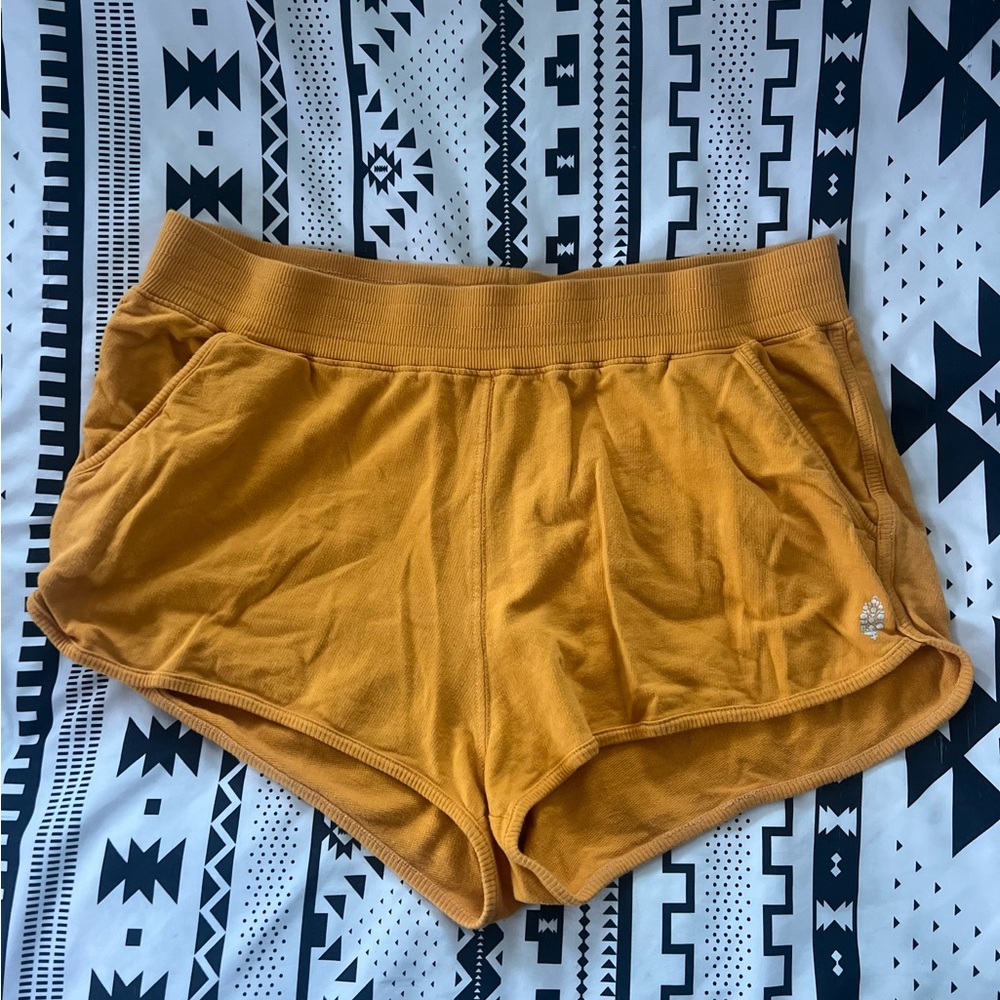 Free people Women's Mustard Shorts